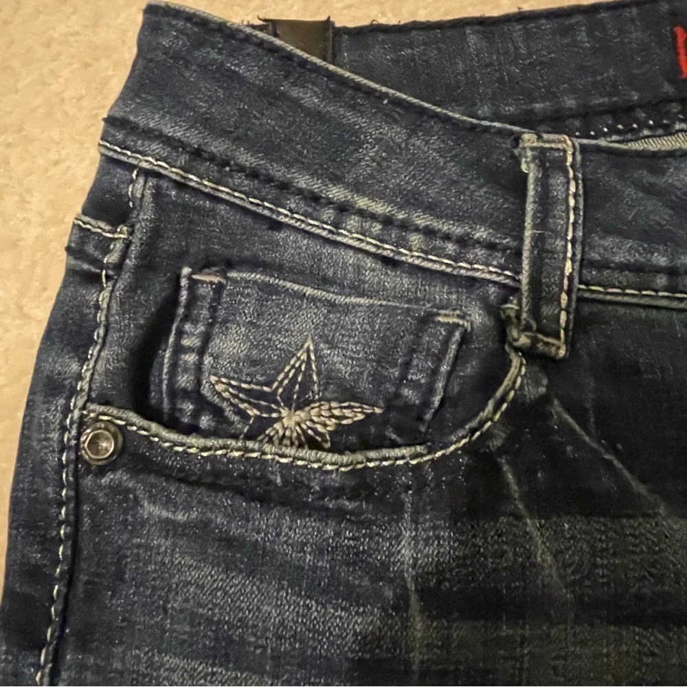 People’s Liberation bling bootleg jeans-size 26 EUC